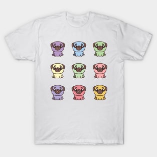 Cute Pug Set T-Shirt